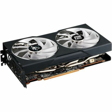 PowerColor AMD Radeon RX 6600 XT Graphic Card - 8 GB GDDR6 - 7680 x 4320 - 2.38 GHz Game Clock - 2.59 GHz Boost Clock - 128 bit Bus - (AXRX 6600XT 8GBD6-3DHL/OC)