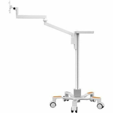 CTA Digital Medical VESA Compatible Articulating Arm Rolling Floor Stand - 33 lb 1496855 g Load Capacity - Floor - Metal ADD-MAAVFL
