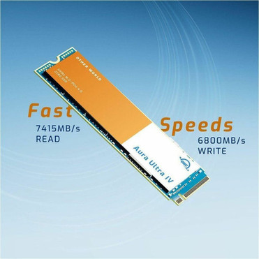 OWC Aura Ultra IV 2 TB Solid State Drive - M2 2280 Internal - PCI Express NVMe PCI Express NVMe 40 x4 - Desktop PC Notebook - TB OWCS3DIG3P4T20