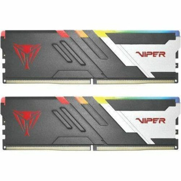VIPER Venom 32GB 2 x 16GB DDR5 SDRAM Memory Kit - For Motherboard - 32 GB 2 x 16GB - RGB - DDR5-5600PC5-44800 DDR5 SDRAM - 5600 - PVVR532G560C36K