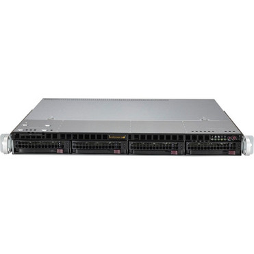Supermicro SuperServer SYS-510T-M Server Barebone System - 1U Rack-mountable - Socket LGA-1200 - 1 x Processor Support - Intel C256 - SYS-510T-M