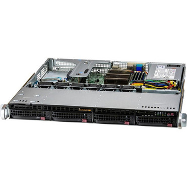 Supermicro SuperServer SYS-510T-M Server Barebone System - 1U Rack-mountable - Socket LGA-1200 - 1 x Processor Support - Intel C256 - SYS-510T-M
