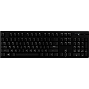 HyperX Alloy Origins PBT HX Red - Mechanical Gaming Keyboard - Cable Connectivity - USB Interface - RGB LED - Rugged - English US - 639N3AAABA