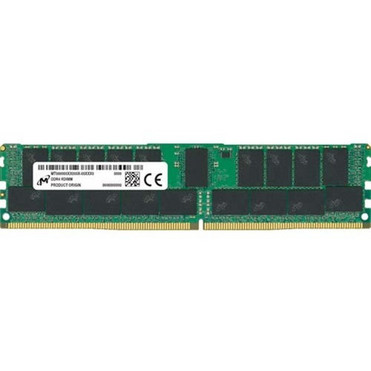 Micron 32GB DDR4 SDRAM Memory Module - For Server Workstation - 32 GB 1 x 32GB - DDR4-3200PC4-25600 DDR4 SDRAM - 3200 MHz Memory - MTA18ASF4G72PZ-3G2R