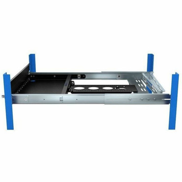 Rack Solutions 2U 4Post Rackmount Sliding KVMs - x USB - Rack-mountable Rail Mountable - 2U 2UKVM-125USB