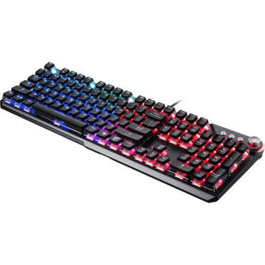 MSI VIGOR GK71 SONIC Gaming Keyboard - Cable Connectivity - USB 20 Type A Interface - RGB LED - Volume Control Multimedia Hot Keys VIGORGK71S