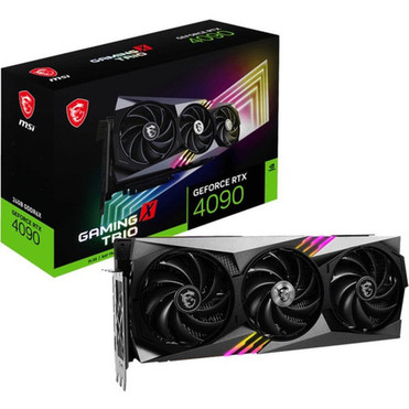 MSI NVIDIA GeForce RTX 4090 Graphic Card - 24 GB GDDR6X - 7680 x 4320 - 261 GHz Boost Clock - 384 bit Bus Width - PCI Express 40 - - G4090GXT24