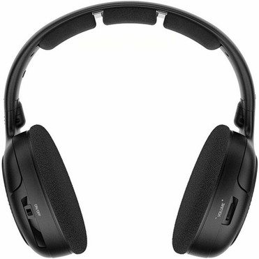 Sennheiser RS 120-W Headphone - Stereo - Black - Mini-phone 35mm - WiredWireless - Bluetooth - 1969 ft - 24 Ohm - 22 Hz 1950 kHz 700171