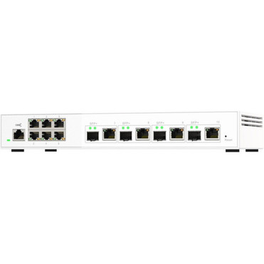 QNAP 10GbE and 25GbE Layer 2 Web Managed Switch for SMB Network Deployment - 6 Ports - Manageable - 10 Gigabit Ethernet 25 Gigabit QSW-M2106-4C-US