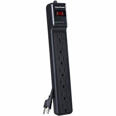 CyberPower_CSB706_Essential_7-Outlets_Surge_Suppressor_with_1500_Joules_and_6FT_Cord_-_Plain_Brown_Boxes_-_7_x_NEMA_5-15R_-_1500_J_-_V_CSB706 CyberPower_CSB706_Essential_7-Outlets_Surge_Suppressor_with_1500_Joules_and_6FT_Cord_-_Plain_Brown_Boxes_-_7_x_NEMA_5-15R_-_1500_J_-_V_CSB706