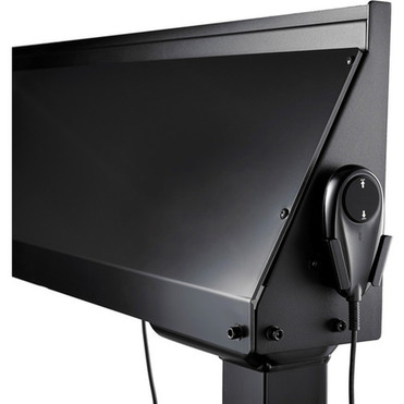 Optoma EST09 Motorised Trolley for Interactive Displays - 4 Casters - 408 Width x 29 Depth x 68 Height - Black EST09