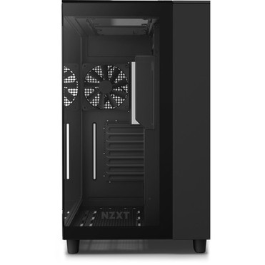 NZXT H9 Elite Premium Dual-Chamber Mid-Tower Airflow Case - Mid-tower - Matte Black - Galvanized Cold Rolled Steel SGCC Tempered - CM-H91EB-01