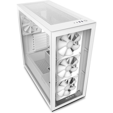NZXT H7 Elite Computer Case - Mid-tower - White - ATX Motherboard Supported - 7x Slots CM-H71EW-02