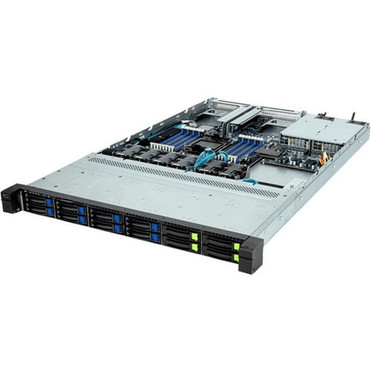 Gigabyte R163-S32 Barebone System - 1U Rack-mountable - Socket LGA-4677 - 1 x Processor Support - Intel C741 Chip - 256 GB DDR5 SDRAM R163-S32-AAC2