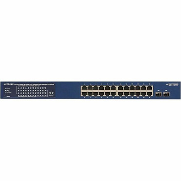 Netgear Smart GS724TPP Ethernet Switch - 24 Ports - Manageable - Gigabit Ethernet - 101001000Base-T 1000Base-X - 4 Layer Supported GS724TPP-300NAS
