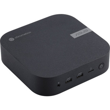 Asus Chromebox 5 CHROMEBOX5-SC017UN Chromebox - Intel Celeron 7305 - 4 GB - 128 GB SSD - Mini PC - Eco Black - Intel Chip - ChromeOS - 90MS02N1-M000X0