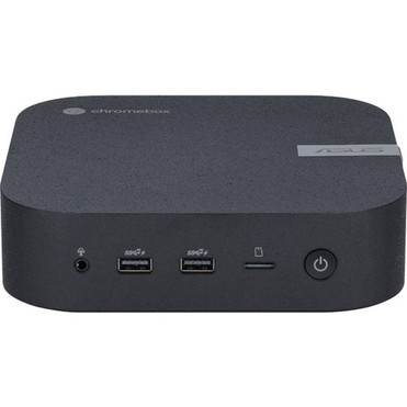 Asus Chromebox 5 CHROMEBOX5-SC017UN Chromebox - Intel Celeron 7305 - 4 GB - 128 GB SSD - Mini PC - Eco Black - Intel Chip - ChromeOS - 90MS02N1-M000X0