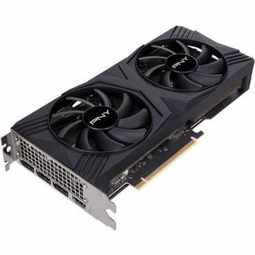 PNY NVIDIA GeForce RTX 4060 Ti Graphic Card - 8 GB GDDR6 - 7680 x 4320 - 231 GHz Core - 254 GHz Boost Clock - 128 bit Bus Width - - VCG4060T8DFXPB1