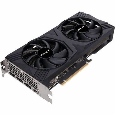 PNY NVIDIA GeForce RTX 4060 Ti Graphic Card - 8 GB GDDR6 - 7680 x 4320 - 231 GHz Core - 254 GHz Boost Clock - 128 bit Bus Width - - VCG4060T8DFXPB1