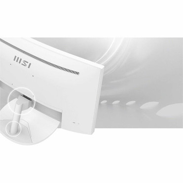 MSI Pro Pro MP241CAW 24 Class Full HD Curved Screen LED Monitor - 169 - Matt White - 236 Viewable - Vertical Alignment VA - LED PROMP241CAW