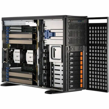Supermicro SuperServer 741GE-TNRT Server Barebone System - Tower - Socket LGA-4677 - 2 x Processor Support - Intel C741 Chip - 4 TB - SYS-741GE-TNRT