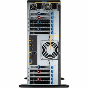 Supermicro SuperServer 741GE-TNRT Server Barebone System - Tower - Socket LGA-4677 - 2 x Processor Support - Intel C741 Chip - 4 TB - SYS-741GE-TNRT