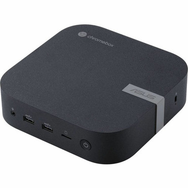 Asus Chromebox 5 CHROMEBOX5-SC017UN-WC Chromebox - Intel Celeron 7305 - 4 GB - 128 GB SSD - Mini PC - Eco Black - Intel Chip - - Intel 90MS02N1-M002S0