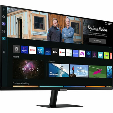 Samsung S27CM500EN 27 Class Webcam Full HD Smart LCD Monitor - 169 - Black - 27 Viewable - Vertical Alignment VA - 1920 x 1080 - LS27CM500ENXGO