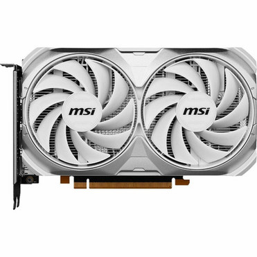 MSI NVIDIA GeForce RTX 4060 Graphic Card - 8 GB GDDR6 - 7680 x 4320 - 248 GHz Boost Clock - 128 bit Bus Width - PCI Express 40 x8 - G4060V2XW8C