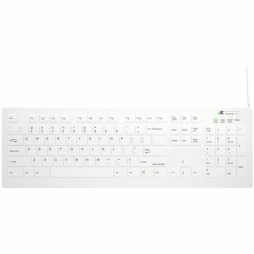 Active Key AK-C8112 Keyboard - WiredWireless Connectivity - RF - 33 ft 1005840 mm - 240 GHz - USB Type A Interface - 104 Keys - AK-C8112F-FYS-WUS