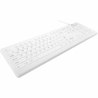 Active Key AK-C8112 Medical Keyboard WL Duo - WiredWireless Connectivity - RF - 33 ft 1005840 mm - USB Type A Interface - 105 - - AK-C8112F-YS-WUS