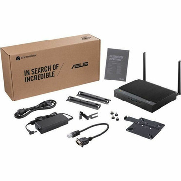 Asus Chromebox 4 CHROMEBOX4-FC017U Chromebox - Intel Celeron 5205U - 4 GB - 32 GB Flash Memory Capacity - Mini PC - Gun Metal - Intel 90MS0281-M00130