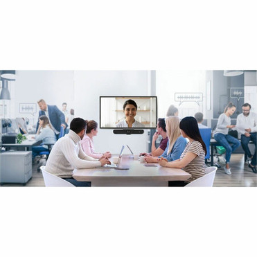 AVer VB350 Dual Lens Enterprise-Grade 4K PTZ Video Bar for Medium  Large Rooms - For Meeting Space Video Conferencing - MediumLarge COMMVB350