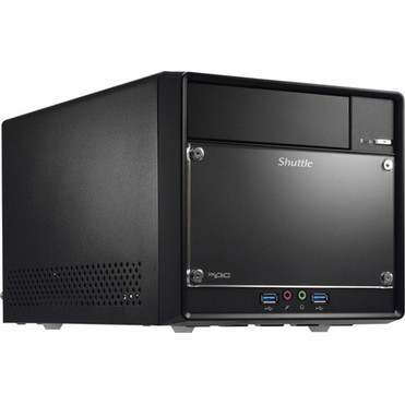 Shuttle XPC cube SH610R4 Barebone System - Mini PC - Socket LGA-1700 - Intel H610 express Chip - 64 GB DDR4 SDRAM DDR4-3200PC4-25600 SH610R4