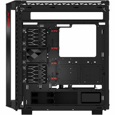 XPG BATTLECRUISER II Super Mid-Tower PC Chassis - Mid-tower - Black - SPCC Tempered Glass - EATX ATX Micro ATX Mini ITX Supported 15260190
