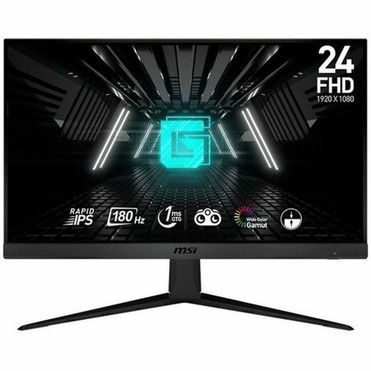 MSI G2412F 24 Class Full HD Gaming LCD Monitor - 169 - Black - 24 Viewable - Rapid IPS - 1920 x 1080 - 167 Million Colors - Sync - G2412F