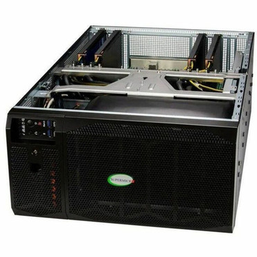 Supermicro SuperWorkstation SYS-751GE-TNRT Barebone System - 5U Tower - Socket LGA-4677 - 2 x Processor Support - Intel C741 Chip - 2 SYS-751GE-TNRT
