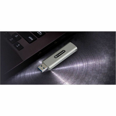 Transcend ESD320A 2 TB Portable Solid State Drive - External - Soft Gray - Desktop PC Notebook Gaming Console Device Supported - USB TS2TESD320A