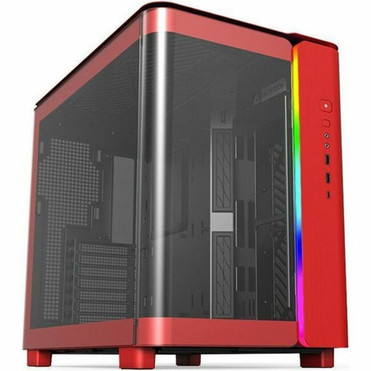 MONTECH KING 95 Quality Meets Innovation in Style - Mid-tower - Red - Mesh Tempered Glass SPCC Metal - ATX Micro ATX Mini ITX - 6 KING 95 RED