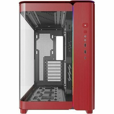 MONTECH KING 95 Quality Meets Innovation in Style - Mid-tower - Red - Mesh Tempered Glass SPCC Metal - ATX Micro ATX Mini ITX - 6 KING 95 RED