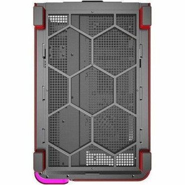 MONTECH KING 95 Quality Meets Innovation in Style - Mid-tower - Red - Mesh Tempered Glass SPCC Metal - ATX Micro ATX Mini ITX - 6 KING 95 RED