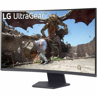 LG UltraGear 32GS60QC-B 32 Class QHD Curved Screen Gaming LED Monitor - 169 - Black - 315 Viewable - Vertical Alignment VA - x - 32GS60QC-B