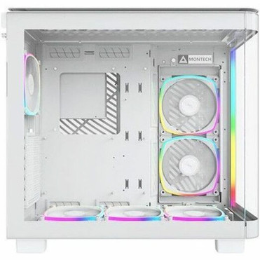 MONTECH KING 95 PRO Quality Meets Innovation in Style - Mid-tower - Black - Tempered Glass Mesh SPCC - ATX Micro ATX Mini ITX - 6 KING 95 PRO B