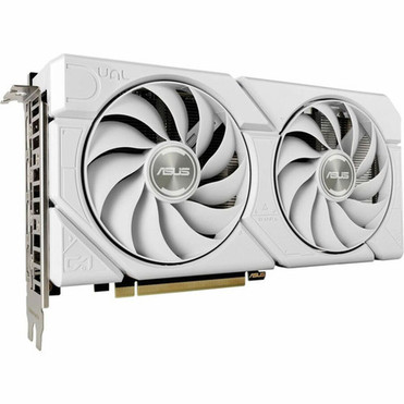 Asus NVIDIA GeForce RTX 4070 Graphic Card - 12 GB GDDR6X - 7680 x 4320 - 255 GHz Boost Clock - 192 bit Bus Width - PCI Express 40 - DUAL-RTX4070-O12G-EVO-WHI