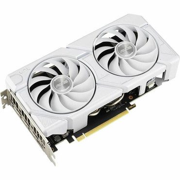 Asus NVIDIA GeForce RTX 4070 Graphic Card - 12 GB GDDR6X - 7680 x 4320 - 255 GHz Boost Clock - 192 bit Bus Width - PCI Express 40 - DUAL-RTX4070-O12G-EVO-WHI