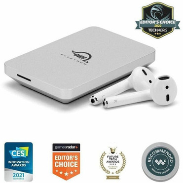 OWC Envoy Pro Elektron 4 TB Portable Solid State Drive - M2 2242 External - PCI Express NVMe PCI Express NVMe 40 - Silver - iMac OWCENVPK04