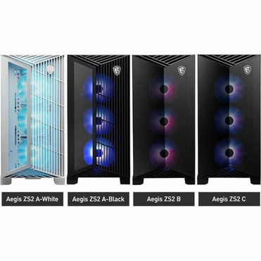 MSI Aegis ZS Gaming Desktop AMD R9-9900X GeForce RTX 4070 TI super 32GB 2TB SSD Liquid Cooling Win 11 Home - MSI midtower gaming PC AEZS2A9NUF1009