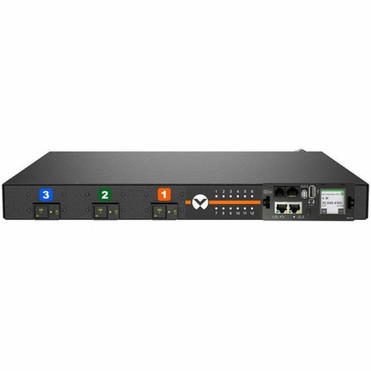 Geist rPDU MNR5M1R6-12CF18-3TL15A0H10-S 12-Outlets PDU - Monitored - NEMA L15-30P - 12 x Combination C13C19 - 230 V AC - Overcurrent VP6N31A3