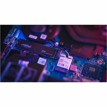 Crucial T500 4 TB Solid State Drive - M2 2280 Internal - PCI Express NVMe PCI Express NVMe 40 x4 - 2400 TB TBW - 1 Pack CT4000T500SSD3