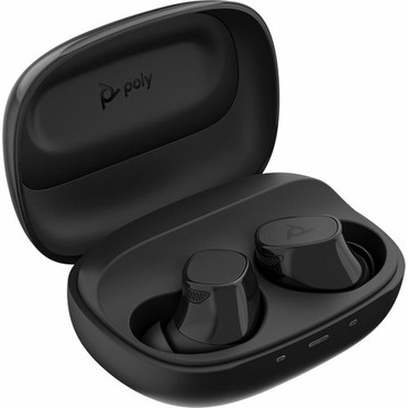 Poly Voyager Free 20 Gray Earbuds Basic Charge Case - Stereo - Wireless - Bluetooth - 984 ft 30 m - 16 Ohm - Earbud - Binaural - - A28PVAAABL